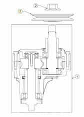 MTD ND Remenica nožového hriadela 756-05242 (38d)