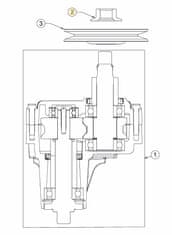 MTD ND Matica HEXFLG:5/8-18:GR2 712-05134