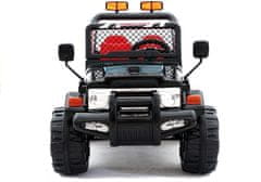 Lean-toys Dvojmiestne batériové auto Raptor 2x45W Black