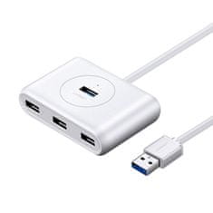 shumee Multifunkčný HUB USB port splitter - 4x USB 3.0 1m biely