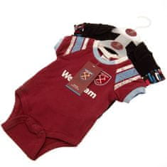 Fan-shop 2pack body WEST HAM UNITED 22/23 Shirt Baby: 3/6 měsíců