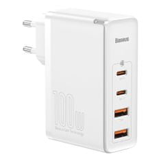 shumee GaN2 Pro USB rýchla nabíjačka USB-C QC PD 100W biela