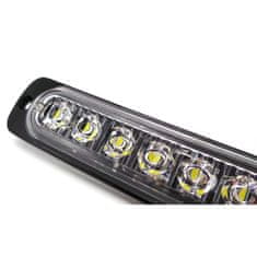 motoLEDy Spätné svetlo 12 LED 12V-24V farby Biela