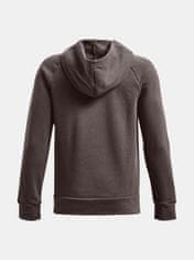 Under Armour Mikina UA RIVAL FLEECE HOODIE-BRN S