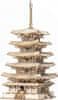 Rolife 3D drevené puzzle Päťposchodová pagoda 275 dielikov