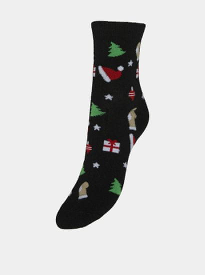 Vero Moda Sada štyroch párov ponožiek s vianočným motívom VERO MODA
