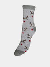 Vero Moda Sada štyroch párov ponožiek s vianočným motívom VERO MODA UNI