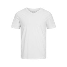 Jack&Jones Pánske tričko JJEORGANIC Standard Fit 12156102 White (Veľkosť S)