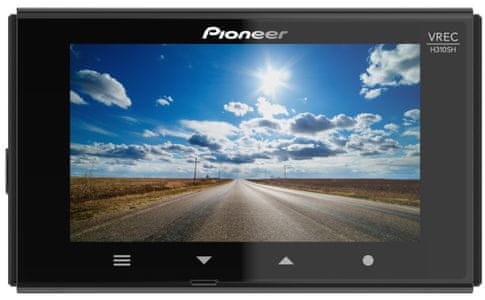 autokamera pioneer funkcie nahrávania videa v slučke full hd rozlíšenie držiak na sklo jednoduchá inštalácia