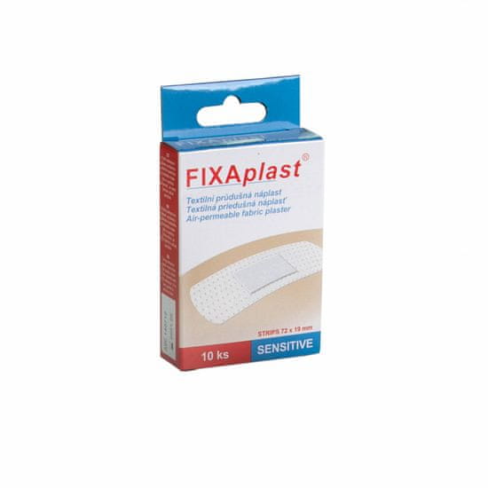 Fixaplast náplasť strips 72mm x 19mm SENSITIV