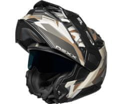 Nexx Helma na moto X.VILIJORD TAIGA sand/grey MT vel. S