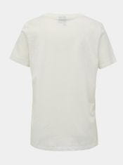 Vero Moda Biele tričko s potlačou VERO MODA Desert S