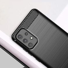 FORCELL Obal / kryt pre Samsung Galaxy A32 5G čierny - Carbon Case