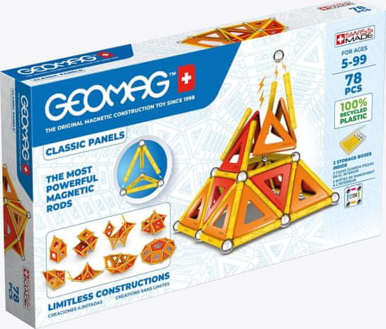 Geomag Classic Panels 78 dielikov