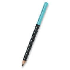 Faber-Castell Grafitová ceruzka Grip Jumbo Two Tone tvrdosť HB, čierna/tyrkysová