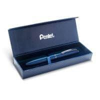 Pentel Gélové pero EnerGel BL2007 Luxusné - modré 0,7mm v darčekovej krabičke