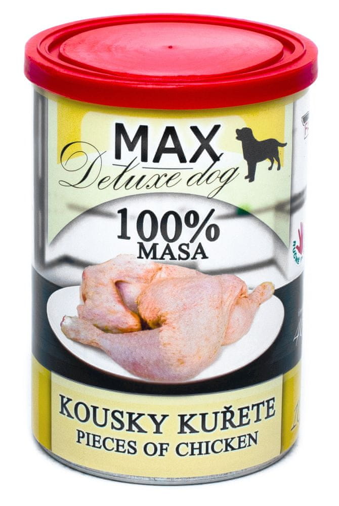 FALCO MAX deluxe kúsky kurčaťa 6x400g