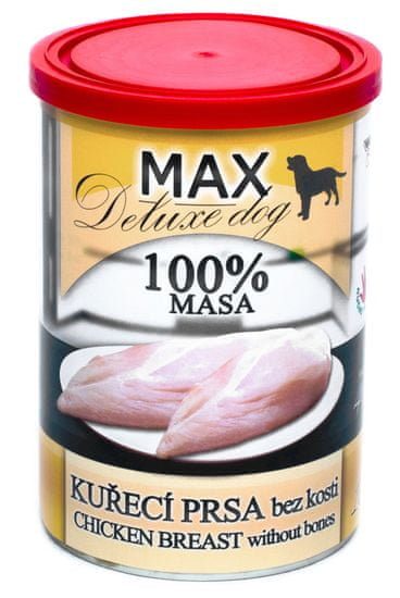 FALCO MAX deluxe kuracie prsia bez kosti 6x400g