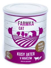 FALCO FARMKA CAT s pečeňou 8x800 g