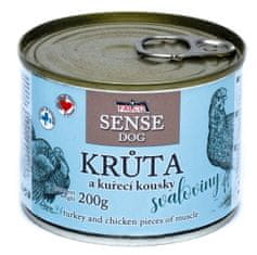 FALCO SENSE DOG morka a kuracie 6 × 200 g