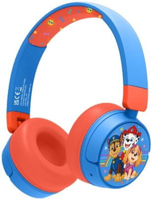 bezdrôtové detské slúchadlá otl technologies obmedzená hlasitosť Bluetooth technológia zdieľanie hudby s kamarátom skladacia pohodlná príjemný zvuk mikrofón