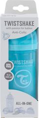 Twistshake Dojčenská fľaša Anti-Colic 260ml Modrá