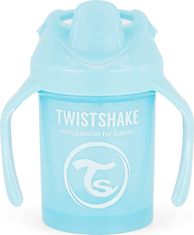 Twistshake Mini Cup Učiaci netečúci hrnček 230ml Modrý