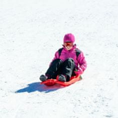 Prosperplast Plastové Boby RACE Sánky S Brzdami Prosperplast Závodné Sane Pre Deti Modrá