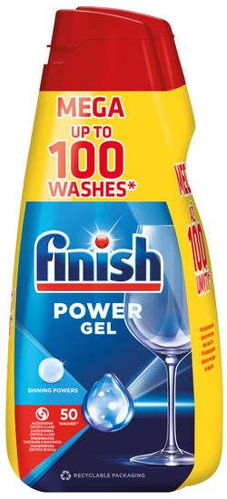 Finish Power gél do umývačky riadu 2x1000 ml