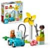 LEGO DUPLO 10985 Veterná turbína a elektromobil