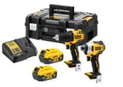 shumee DEWALT COMBO SET 18V DCD708 SKRUTKOVAČ + DCD809 SKRUTKOVAČ 2x5,0Ah TSTAK DCK2061P2T