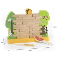 Viga Toys Drevená arkádová hra Falling Acorn Puzzle