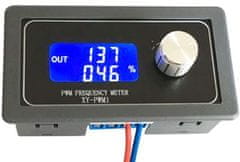 HADEX PWM generátor XY-PWM1, 1Hz-150kHz s LCD displejom v krabičke