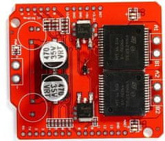 HADEX Motor shield VNH3ASP30 pre veľké krokové motory