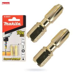 Makita 2 rázové vrtáky Ph3 25 mm IMPACT GOLD B-28341