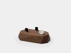 Oakywood Trojitá dokovacia stanica pre iPhone, Apple Watch a AirPods, orechová