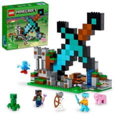 LEGO Minecraft 21244 Rytierska základňa