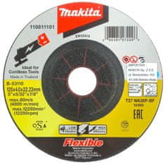 Makita Brúsny kotúč 125x4mm flexibilný