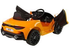 Lean-toys McLaren GT 12V batéria Auto oranžová farba