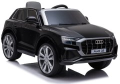 Lean-toys Audi Q8 batéria auto JJ2066 čierna lakovaná