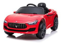 Lean-toys Maserati Ghibli SL631 batéria auto Červená