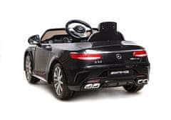 Lean-toys Autobatérie Mercedes S63 AMG Pilot Black