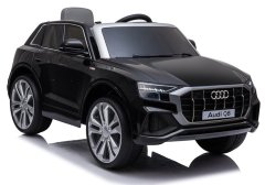 Lean-toys Audi Q8 batéria auto JJ2066 čierna lakovaná