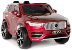 Lean-toys VOLVO XC90 červené lakované auto na batérie