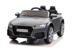 Lean-toys Audi TT RS Grey Battery Vehicle