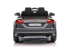 Lean-toys Audi TT RS Grey Battery Vehicle