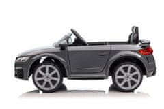 Lean-toys Audi TT RS Grey Battery Vehicle