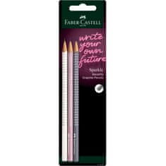 Faber-Castell Grafitové ceruzky Sparkle Harmony 3 ks, BL