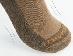 Naturehike zosilnené ponožky z merino vlny veľ. L (40-43)- pieskovo hnedé 