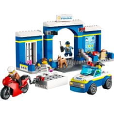 LEGO City 60370 Naháňačka na policajnej stanici